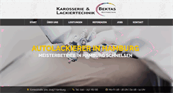 Desktop Screenshot of lackiertechnik-bektas.de